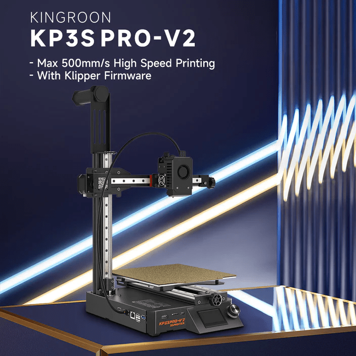 Kingroon KP3S Pro V2 – Klipper Firmware Installed