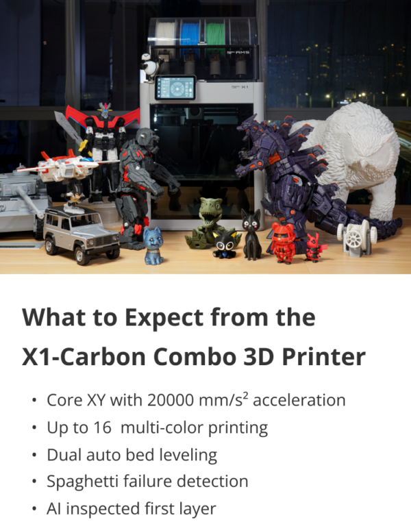 X1 C Bambu lab 3d Printer