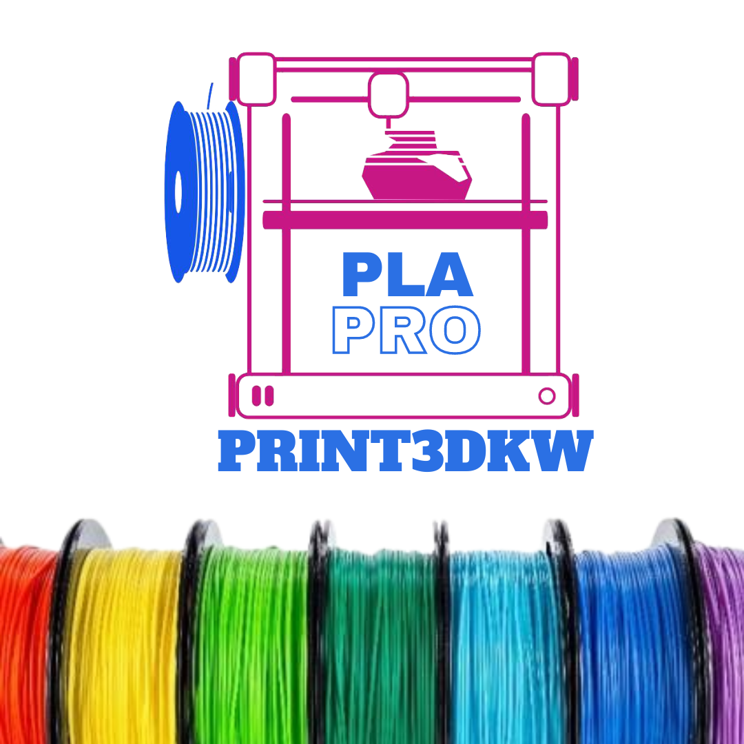 PRINT3DKW PLA PRO 3D Printing Filament Gray