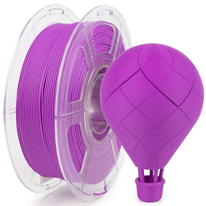 PRINT3DKW New Releases High Speed Matte PLA filament 1 KG Purple