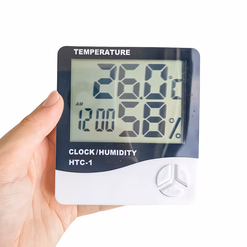 HTC-1 Precision Weather Station, LCD Display without Battery - Image 3