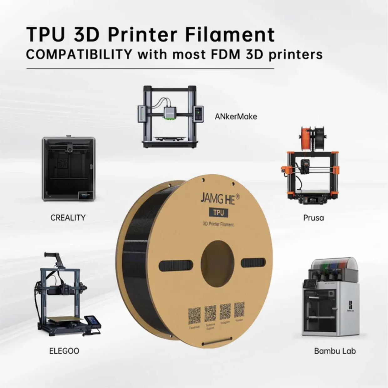 PRINT3DKW (JGH) TPU Filament - Image 4